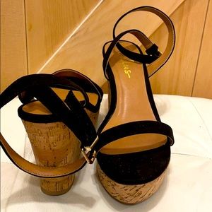 Size 7 Lulu’s espadrille wedge sandals